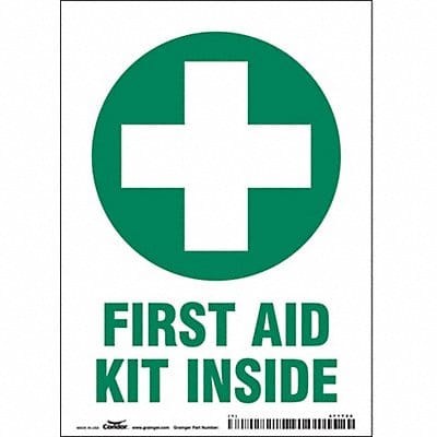 Safety Sign 7 in x 5 in Vinyl