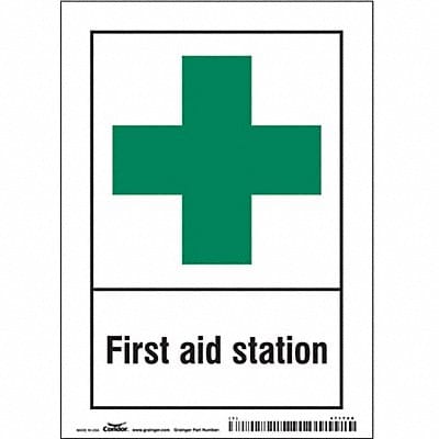 Safety Sign 7 in x 5 in Vinyl