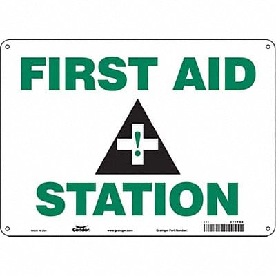 Safety Sign 10 in x 14 in Polyethylene Safety Sign 10 in x 14 in Polyethylene