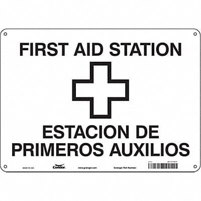 Safety Sign 10 in x 14 in Vinyl