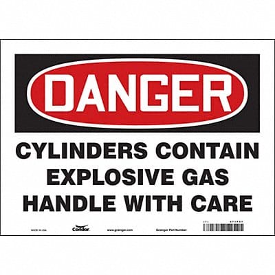 Safety Sign 10 in x 14 in Vinyl Safety Sign 10 in x 14 in Vinyl