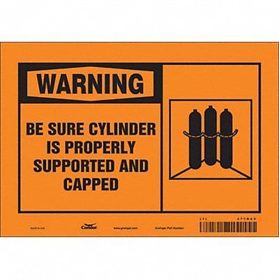 Safety Sign 7 in x 10 in Vinyl Safety Sign 7 in x 10 in Vinyl