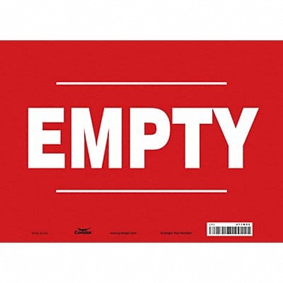 Safety Sign 10 in x 14 in Vinyl