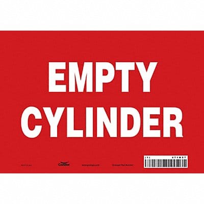Safety Sign 7 inx10 in Vinyl