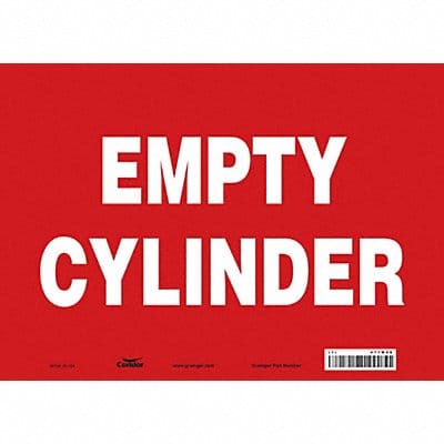 Safety Sign 10 inx14 in Vinyl