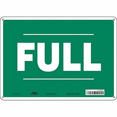 J8592 Safety Sign 10 in x 14 in Aluminum