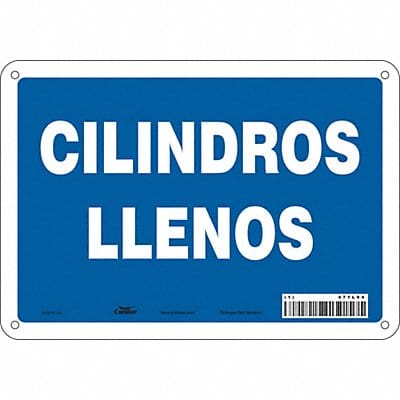 Safety Sign 7 inx10 in Polyethylene