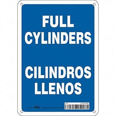 Safety Sign 10 inx7 in Aluminum