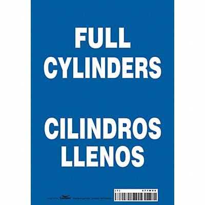 Safety Sign 10 in x 7 in Vinyl