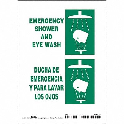 Safety Sign 7 in x 5 in Vinyl