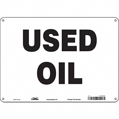 J7036 Safety Sign 10 inx14 in Polyethylene