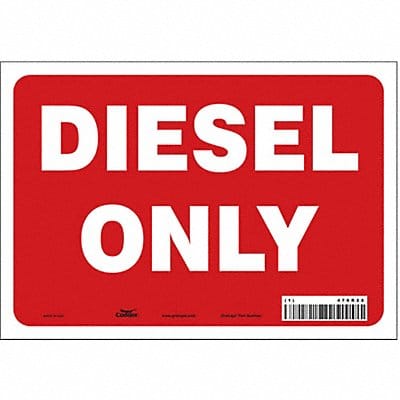 J8155 Safety Sign 7 inx10 in Vinyl