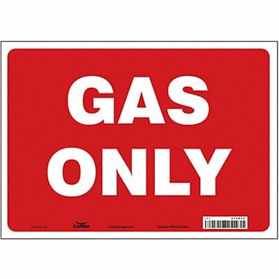 Safety Sign 10 inx14 in Vinyl