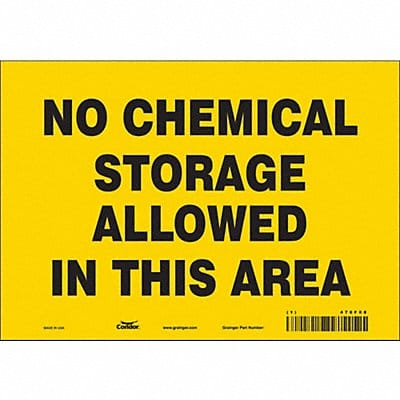 Safety Sign 7 in x 10 in Vinyl
