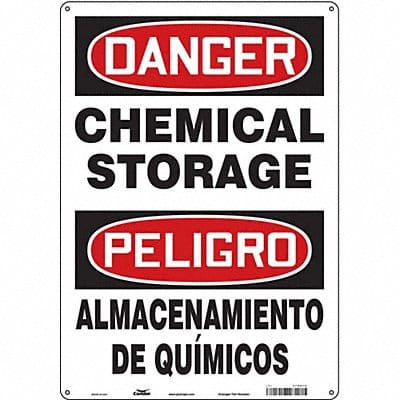 Safety Sign 20 in x 14 in Aluminum