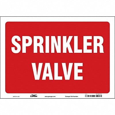 Safety Sign 10 in x 14 in Vinyl