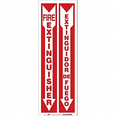 Safety Sign 24 in x 8 in Vinyl