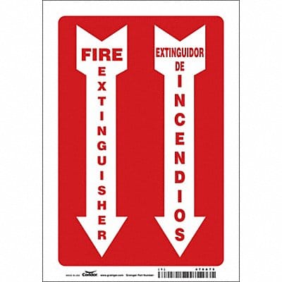 Safety Sign 10 in x 7 in Vinyl