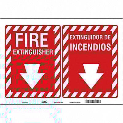 Safety Sign 14 in x 20 in Vinyl