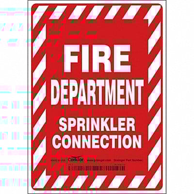 Safety Sign 7 in x 5 in Vinyl