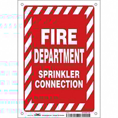 Safety Sign 10 in x 7 in Vinyl