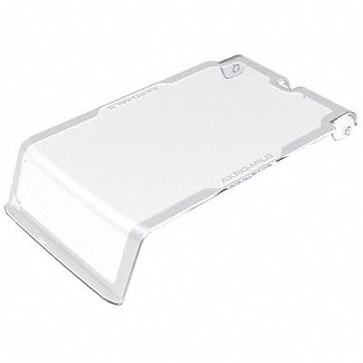 Bin Lid Clear Polystyrene 7 in