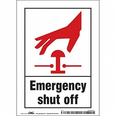 Safety Sign 7 in x 5 in Vinyl