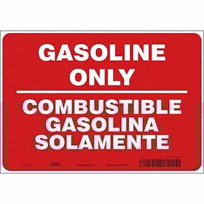 Safety Sign 7 inx10 in Vinyl