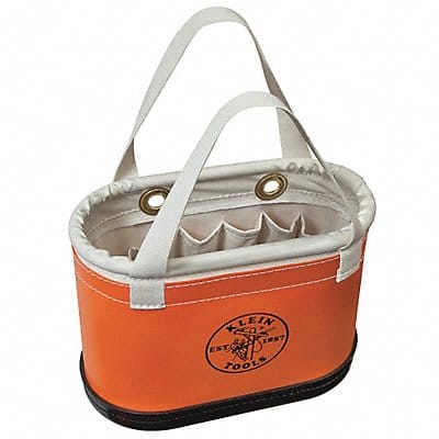 Bucket Bag Plastic Straight Wall Orange