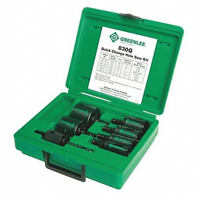 Hole Saw Kit Saw Range 1/4 to 2-1/2