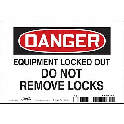 Safety Sign 4 in x 6 in Magnetic Vinyl