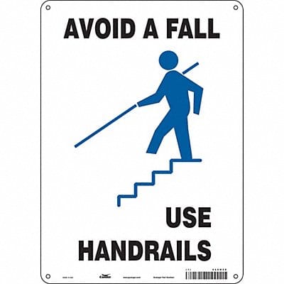 Safety Sign 14 inx10 in Aluminum