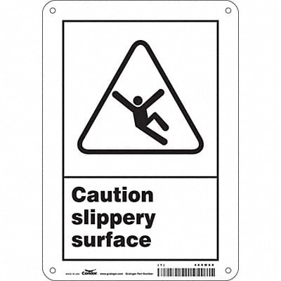 Safety Sign 10 inx7 in Aluminum