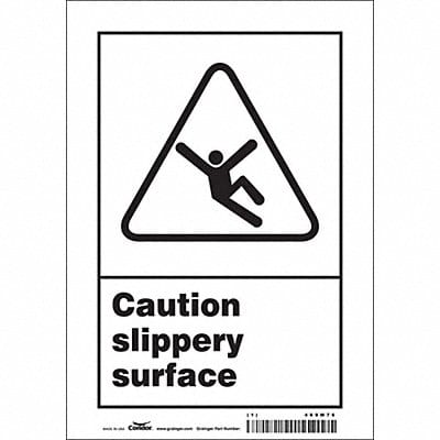 Safety Sign 10 inx7 in Vinyl