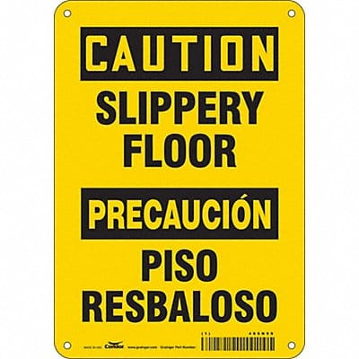 Safety Sign 10 inx7 in Polyethylene