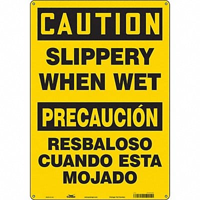 Safety Sign 20 in x 14 in Aluminum