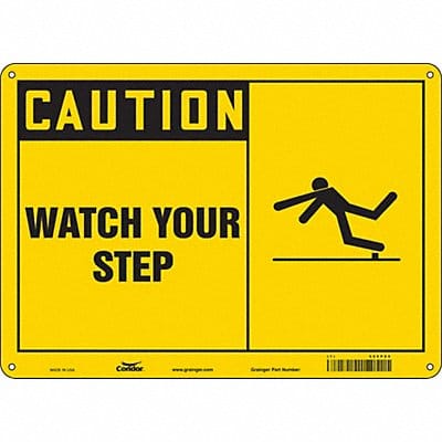 Safety Sign 10 inx14 in Aluminum