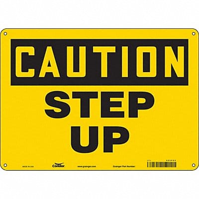 Safety Sign 10 inx14 in Aluminum