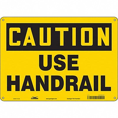 K1400 Safety Sign 10 in x 14 in Polyethylene