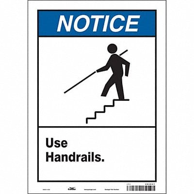 Safety Sign 14 inx10 in Vinyl