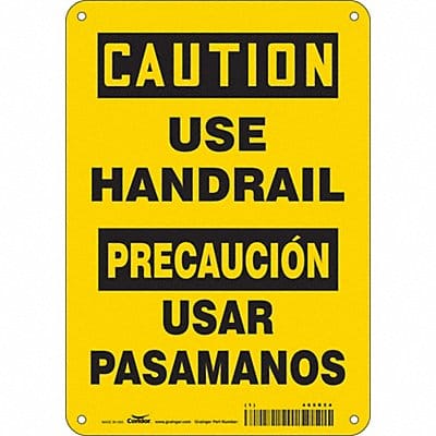 Safety Sign 10 inx7 in Polyethylene