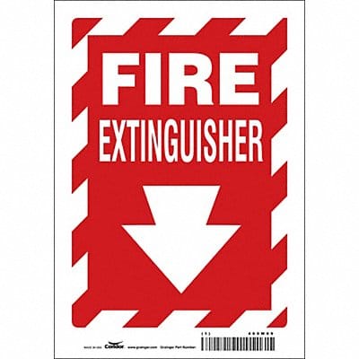 J7049 Safety Sign 10 in x 7 in Vinyl