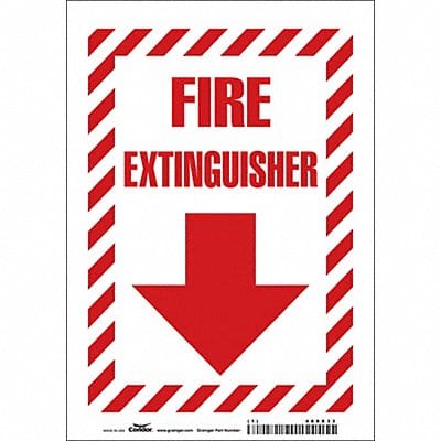 Safety Sign 10 in x 7 in Vinyl