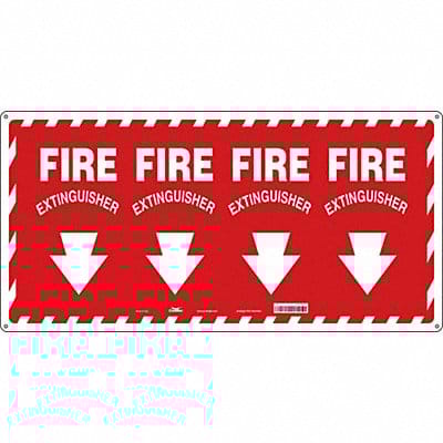 Safety Sign 14 in x 28 in Vinyl