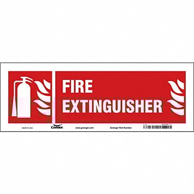 Safety Sign 5 in x 14 in Vinyl