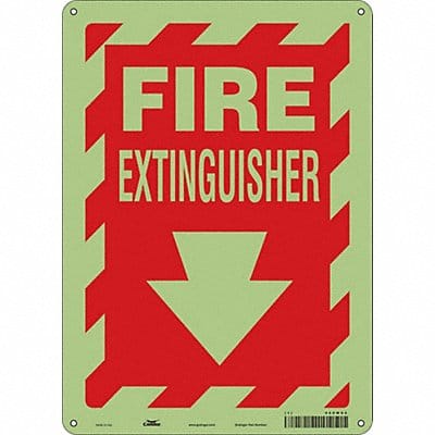 Safety Sign 14 in x 10 in Polyethylene