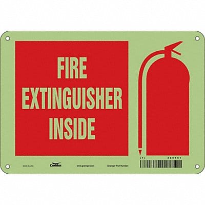 Safety Sign 7 in x 10 in Polyethylene