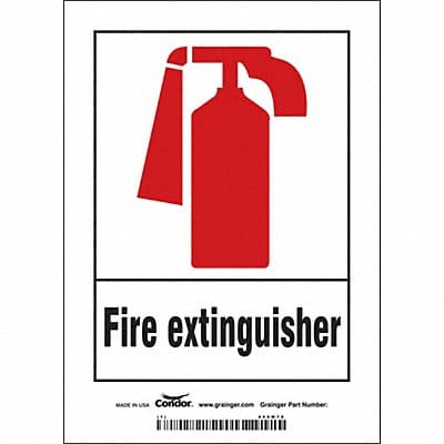 Safety Sign 7 in x 5 in Vinyl