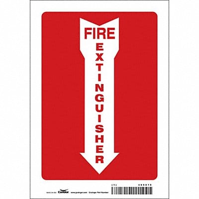 Safety Sign 10 in x 7 in Vinyl
