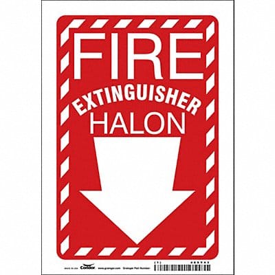 Safety Sign 10 in x 7 in Vinyl